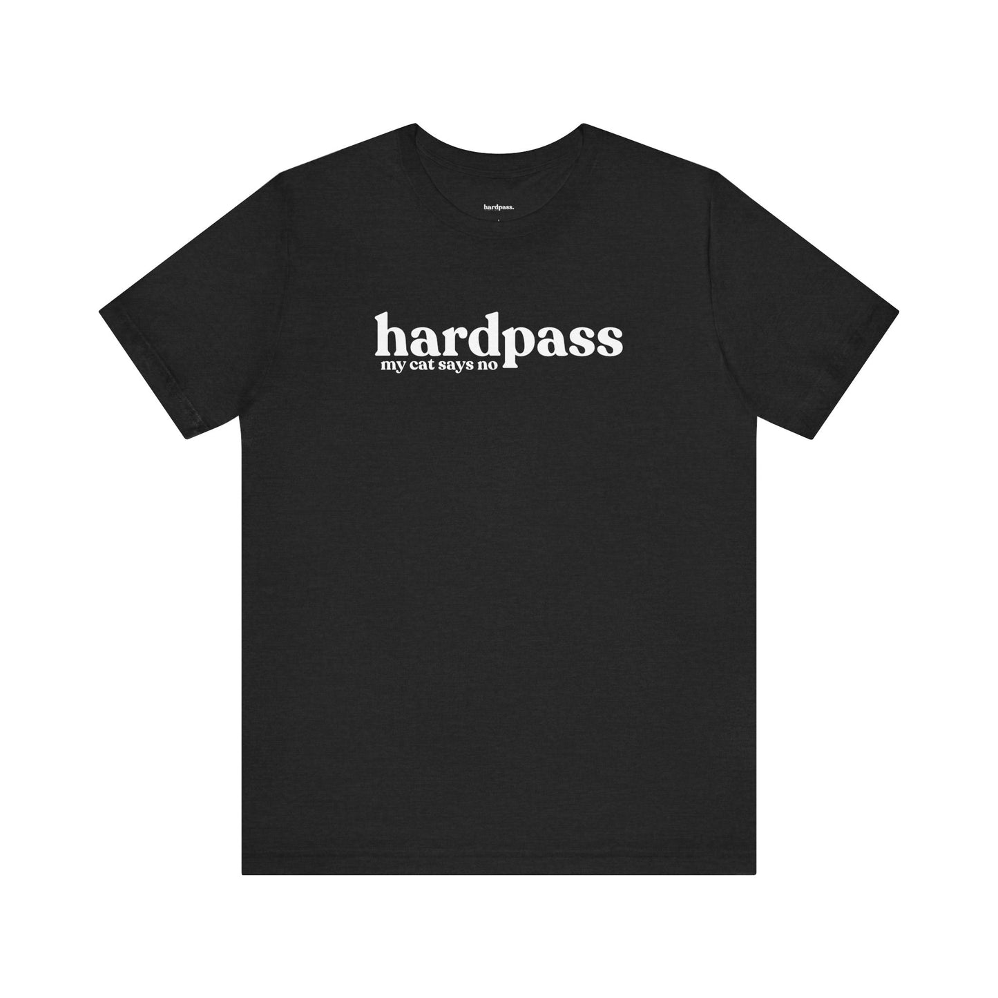 HardPass 'My Cat Says No' Statement Tee