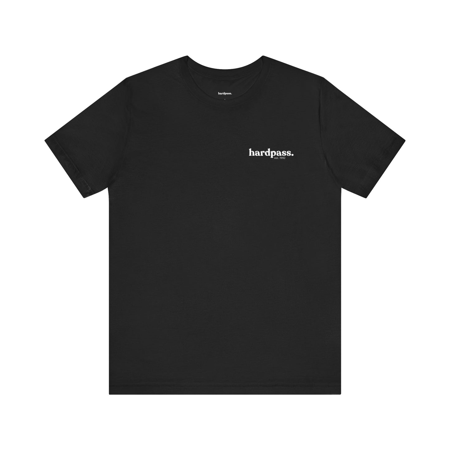 'HardPass. est 1992' Pocket Print Classic Tee