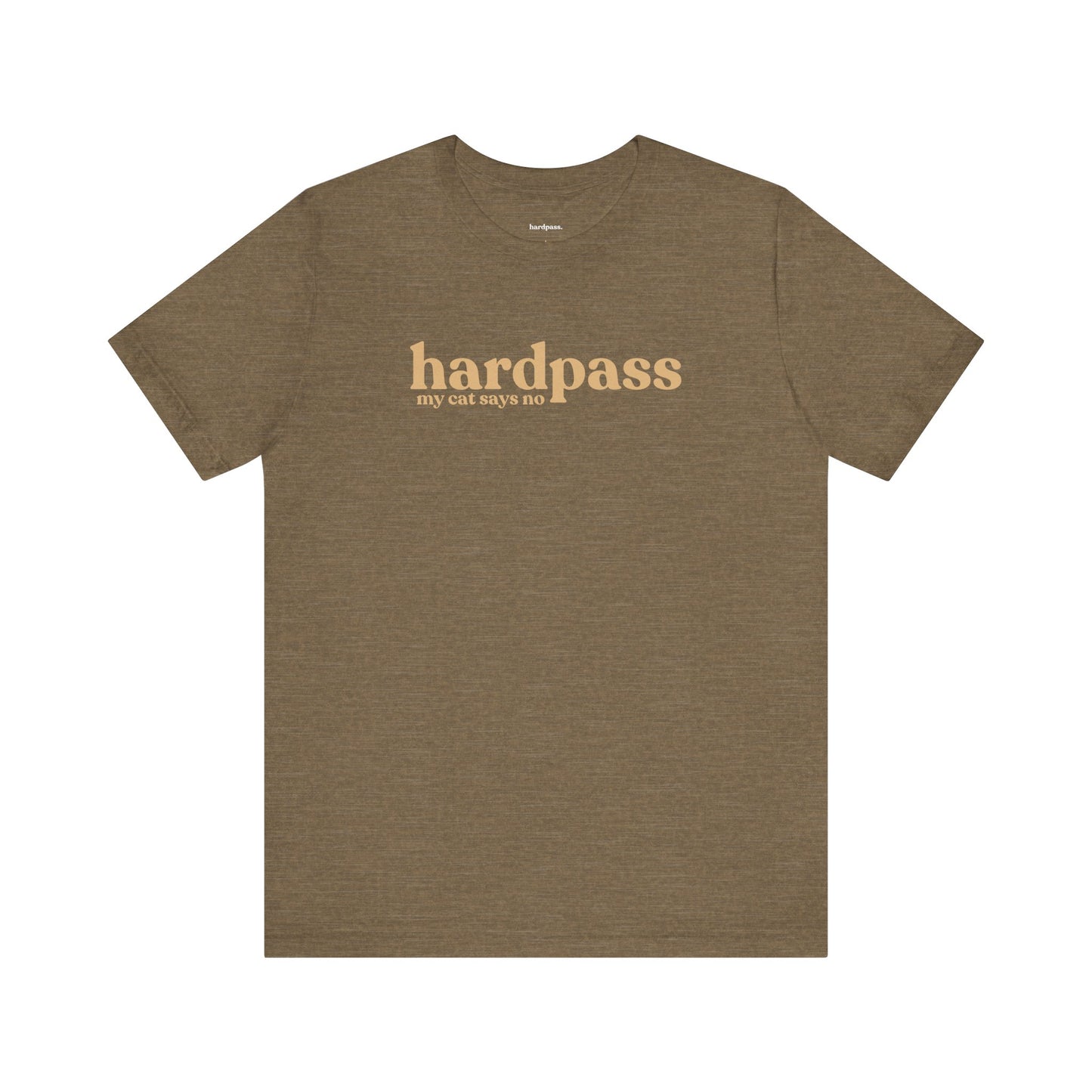 HardPass 'My Cat Says No' Statement Tee